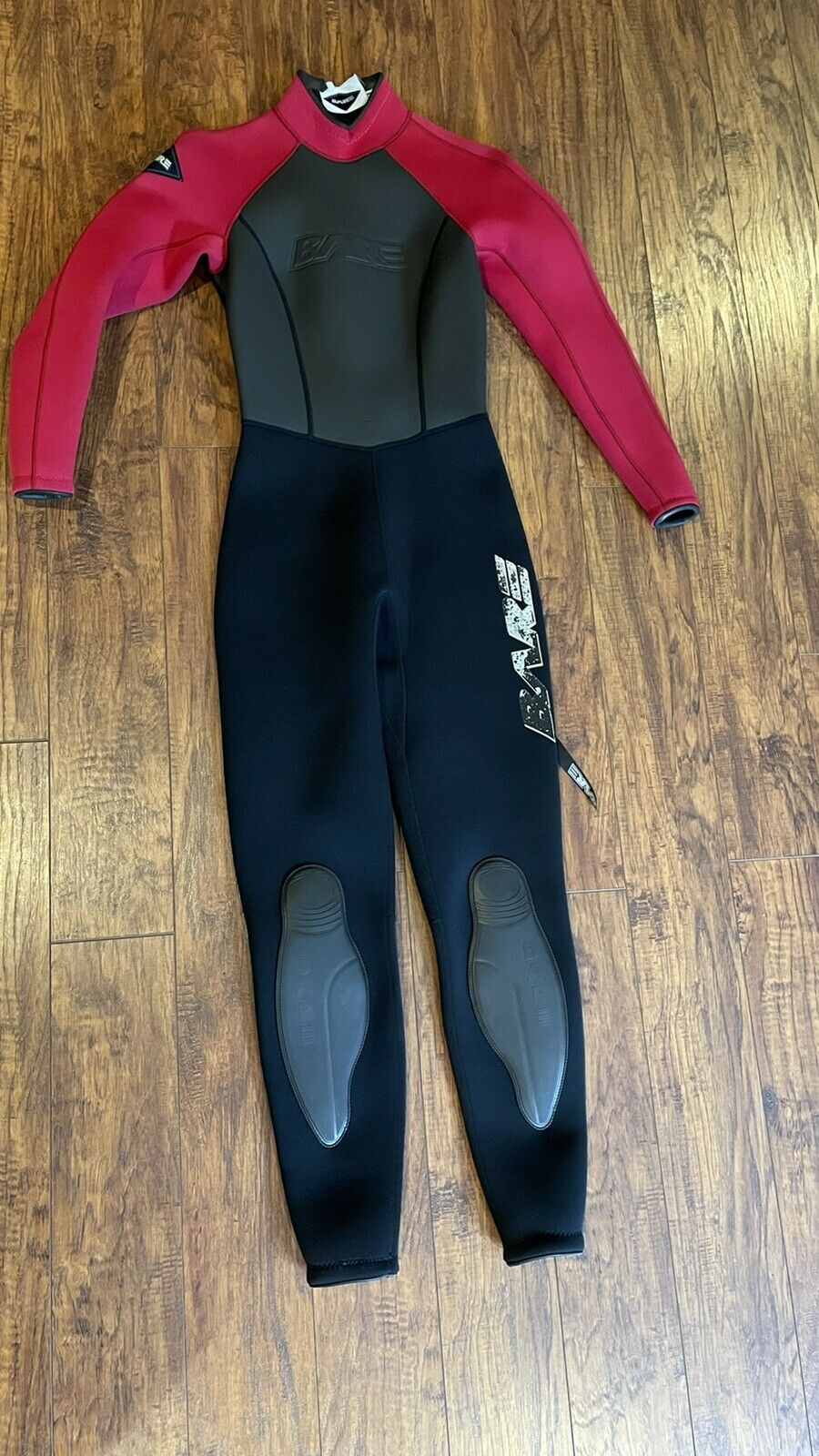 Bare Aqualite Full Wet Suit 8t / 8tl Red Black