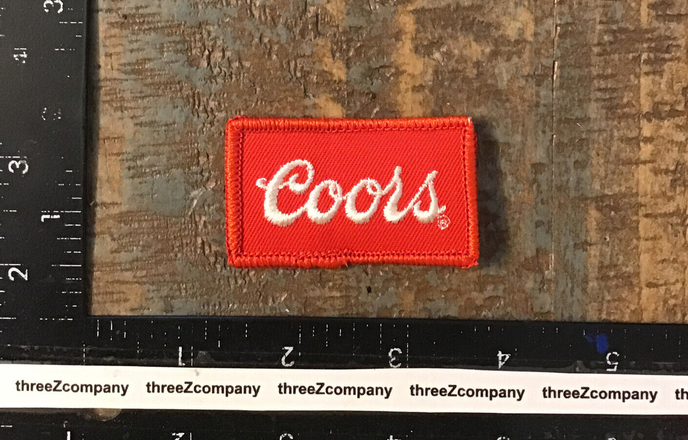 Vtg COORS Beer Brewing Company Logo Advertising Iron-On Patch