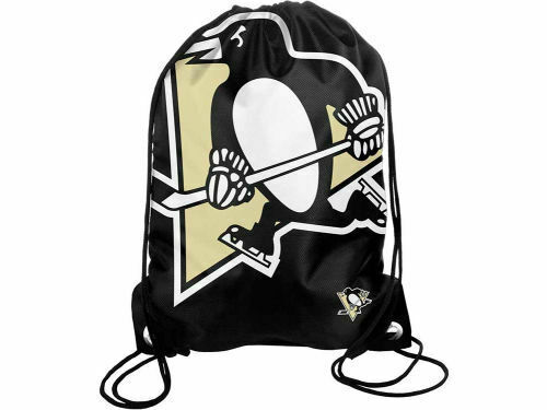 Nhl Pittsburgh Penguins Sports Bag Backpack Draw String Gym Bag