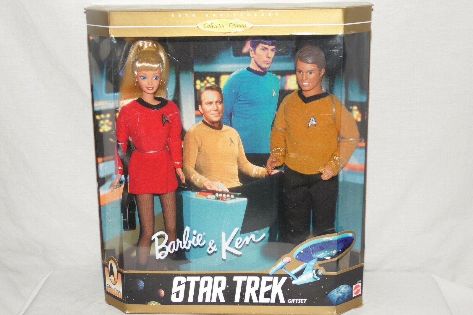 1996 Barbie 30th Anniversary Star Trek Gift Set NIB