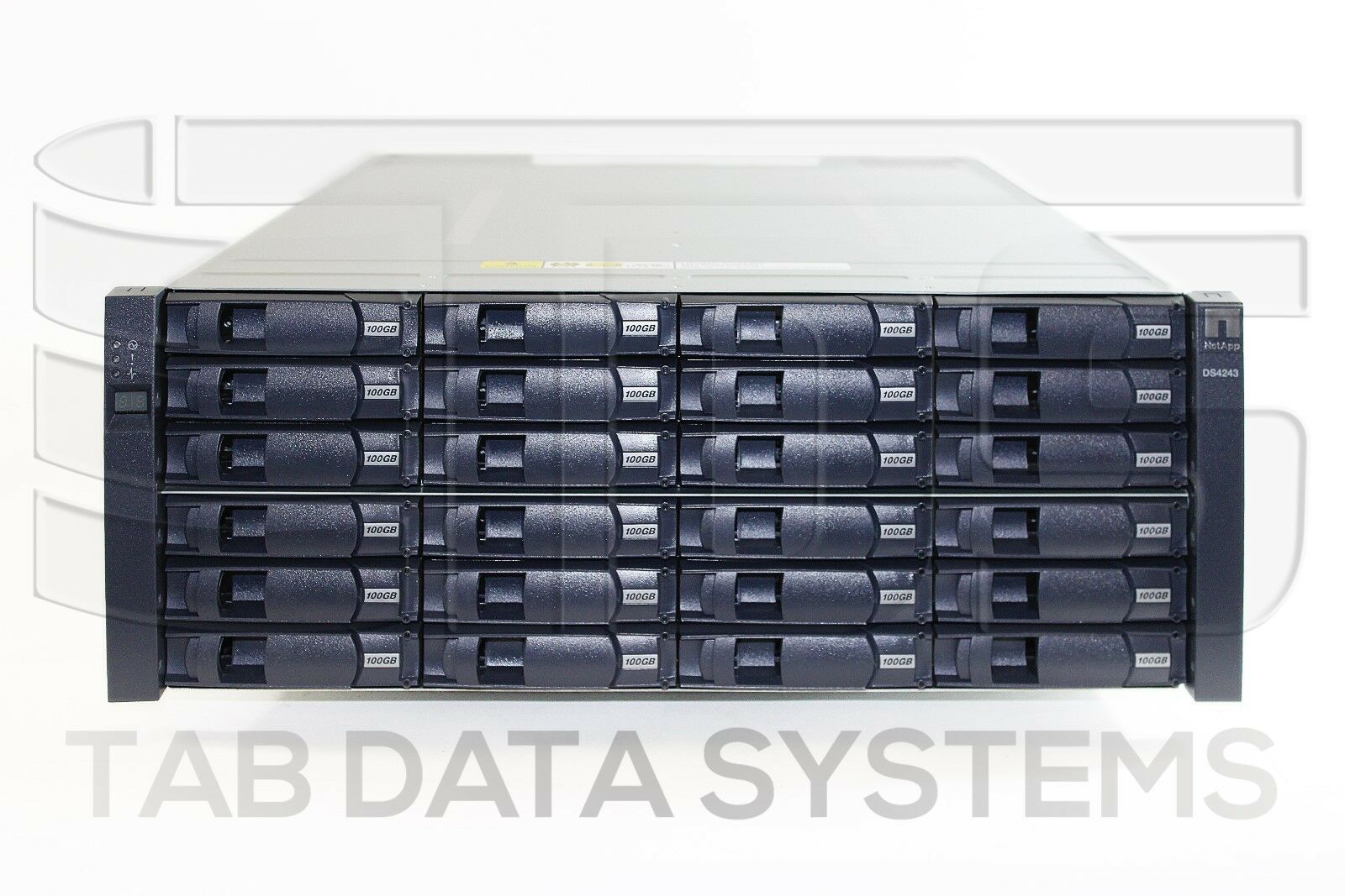 Netapp Ds4243 Disk Shelf W/ 24x X442a-r5 100gb 3.5" 3gbps Ssd 108-00249