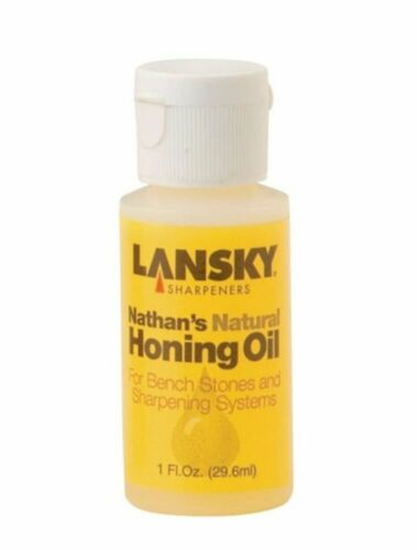 Lansky Nathan's Natural Honing Oil, 1 oz Bottle, For Bench Stones NEW #800-01-05