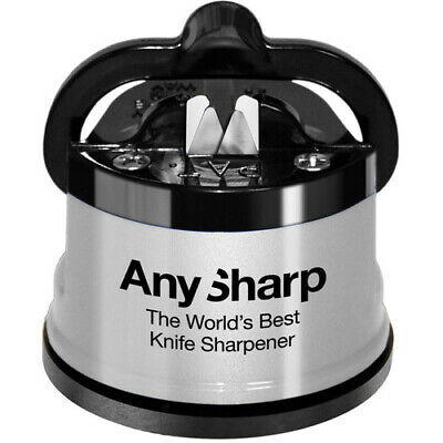 AnySharp Silver Knife & Blade Sharpener - The World's Best