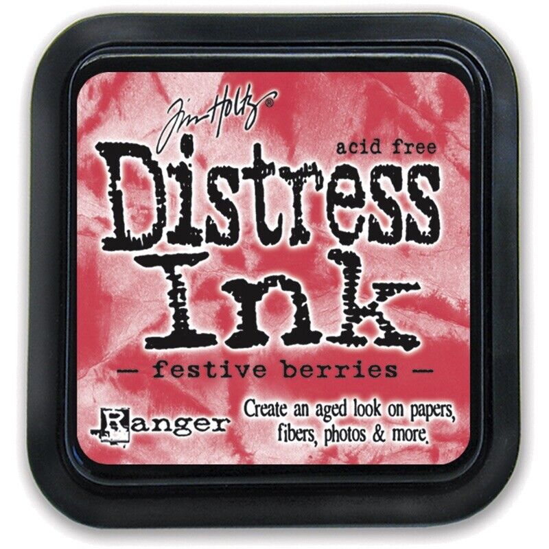 Ranger Distress Ink Pad-festive Berries Dis-32861