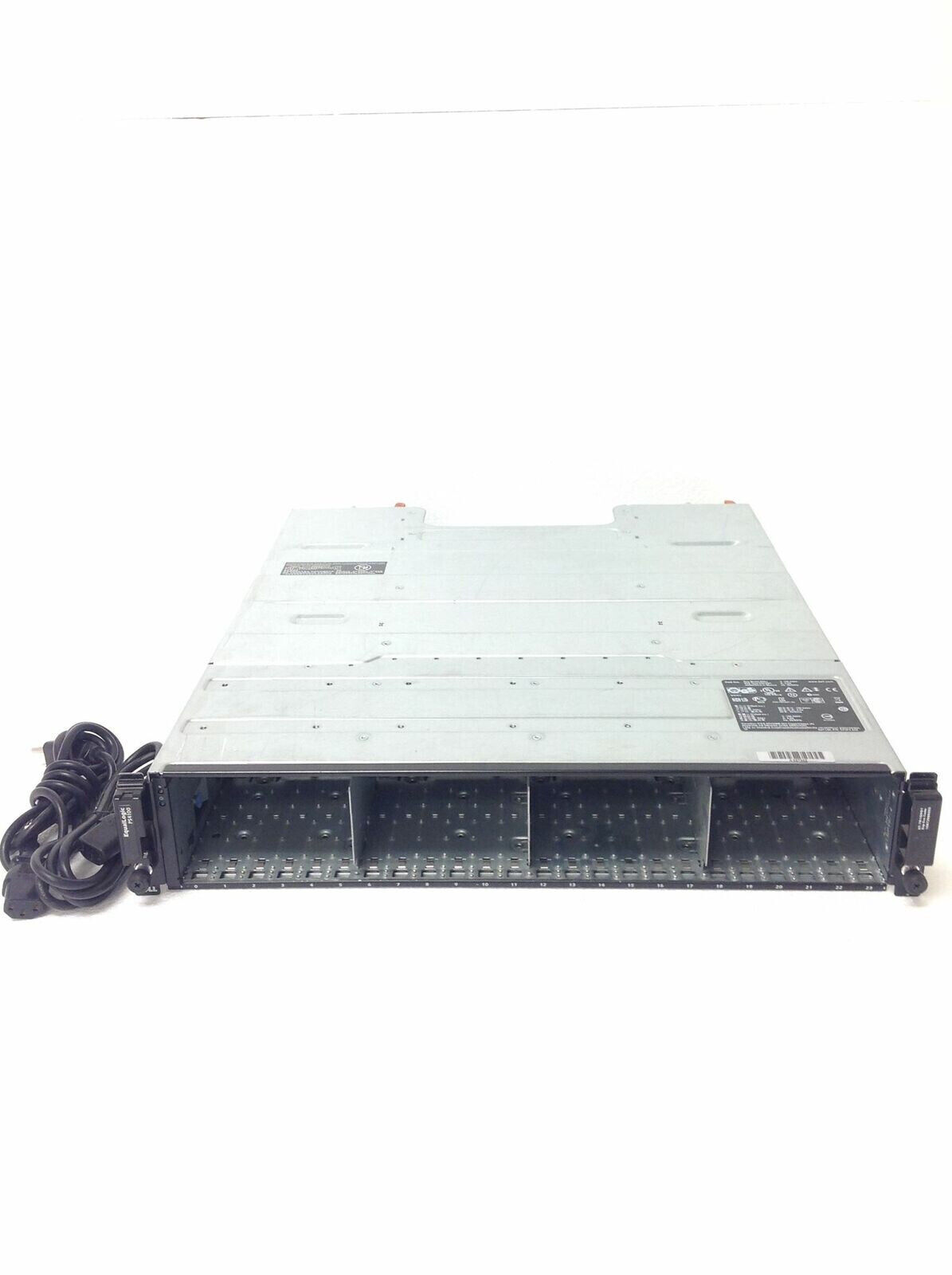 Dell Equallogic Ps4100 24 Bay Storage Array 2u W/2x Power Supplies, No Hdd