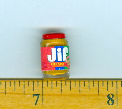 Dollhouse Miniature Size Peanut Butter Jar # J