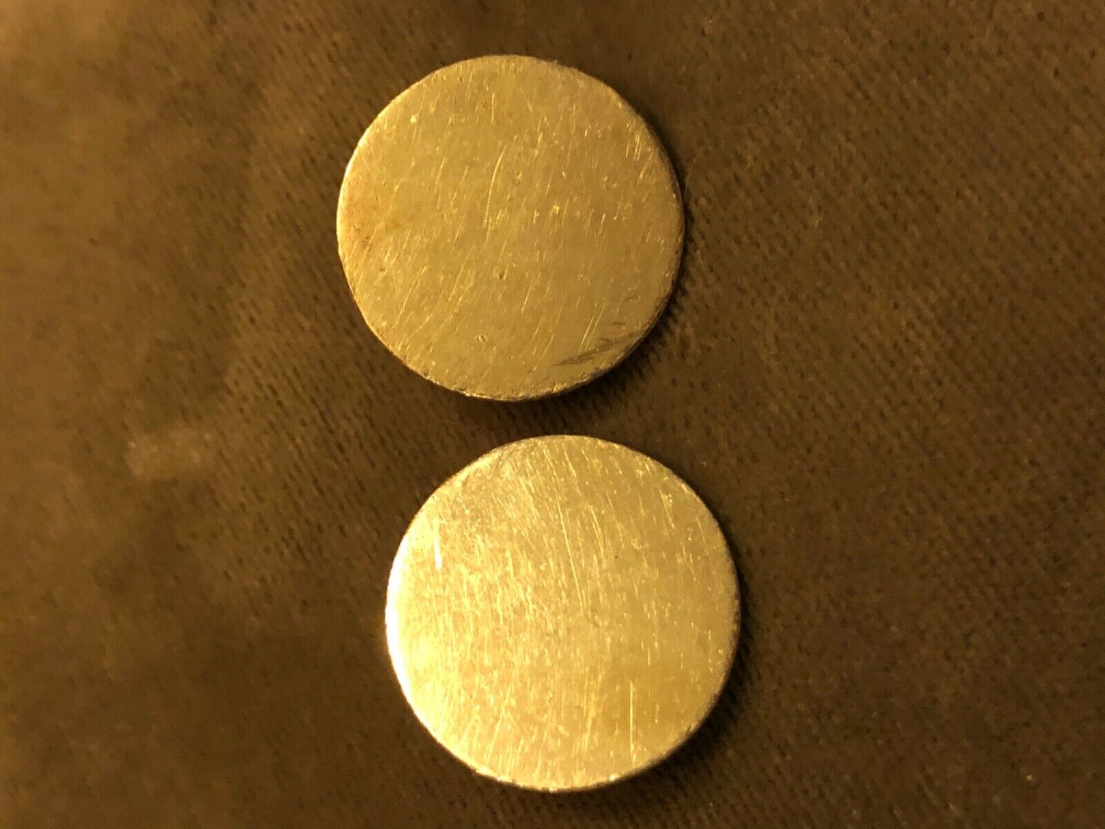 Solid 14K Gold Buttons!