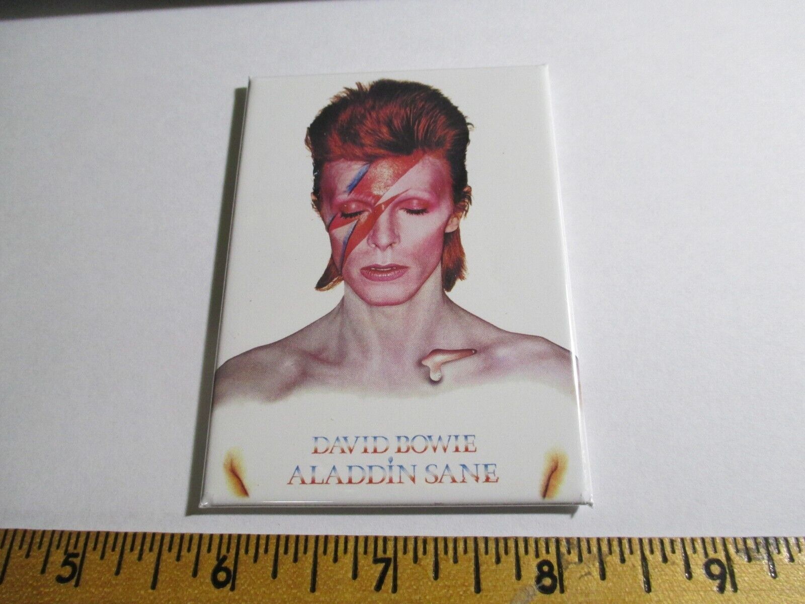 David Bowie Aladdin Sane Magnet C& D Visionary Music Rock Band
