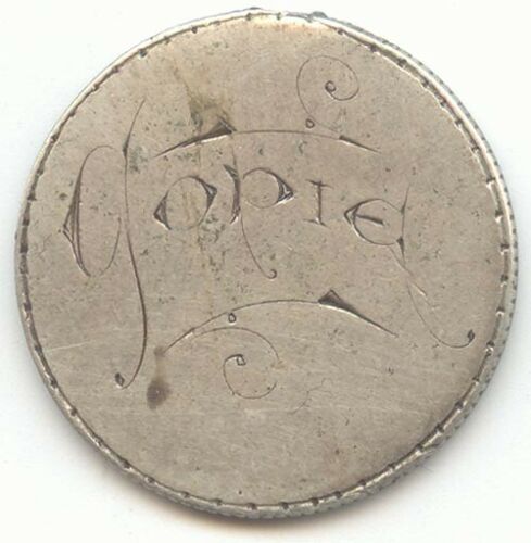 Love Token, 1878 Seated Liberty Dime, Name Gopie? Opie? You Figger it out!