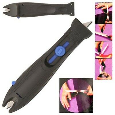 Samurai Shark Tungsten Carbide Steel Super Knife Blade Tool Scissors Sharpener