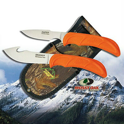 New Outdoor Edge Wild-pair Gut-hook Skinner & Caping Knife W/ Nylon Sheath Wr-1c