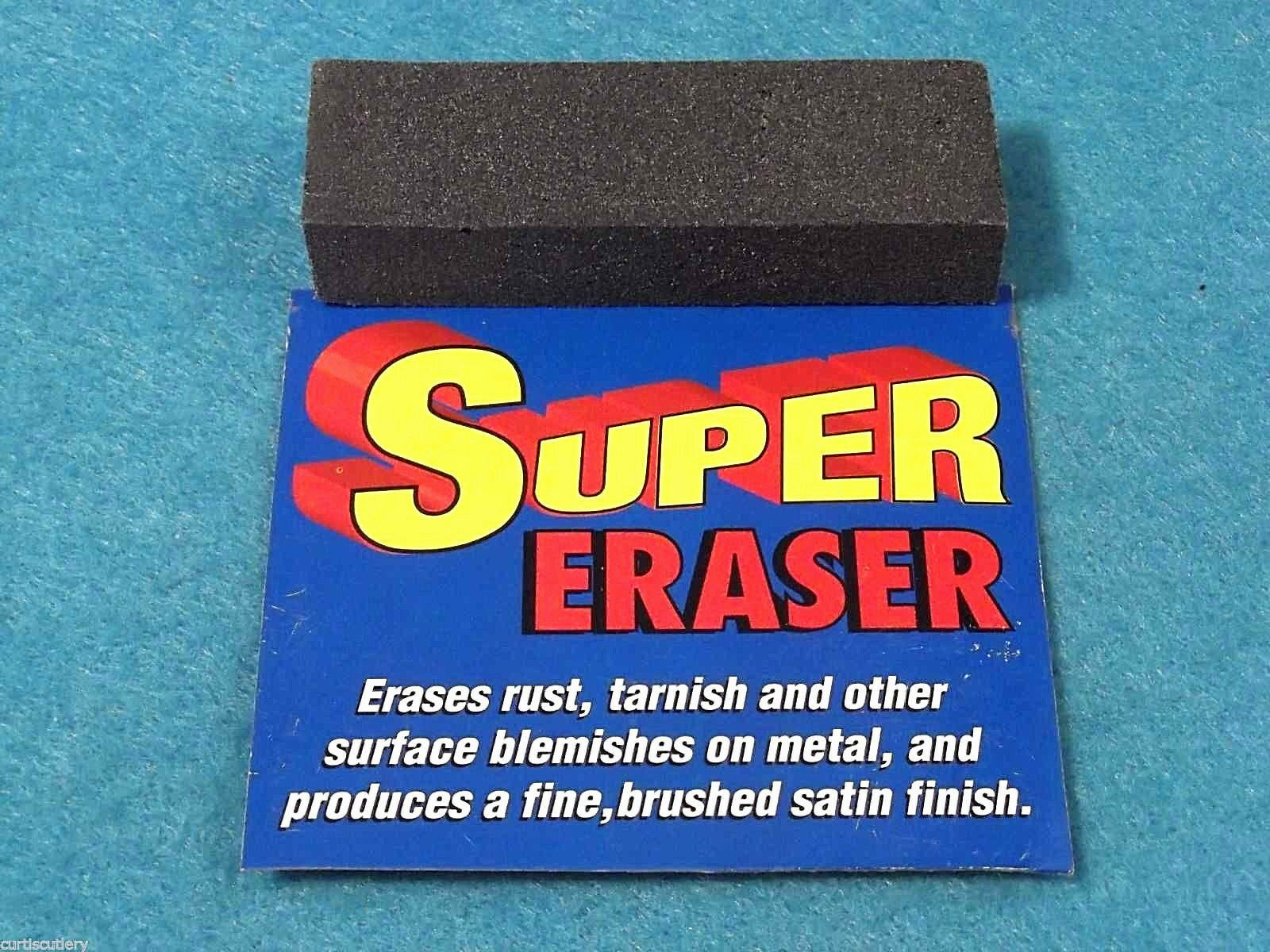 SUPER SR0101 Knife ERASER cleans rust, tarnish and blemishes made in GERMANY