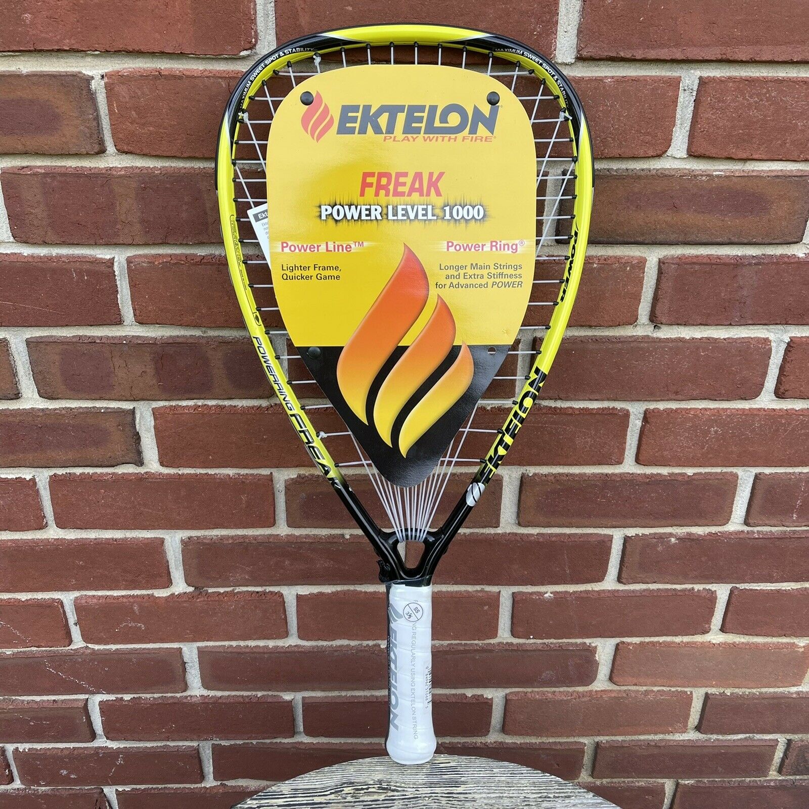 Ektelon Power Line Powering Freak Racquetball Racquet 1000 Power Level New